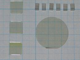 CVT法生长的国内最大的ZnO单晶（直径45mm）